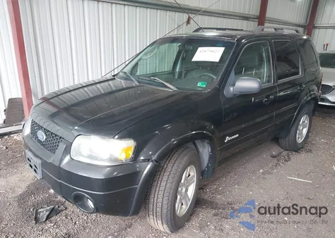 2007 Ford Escape Hybrid из США, поврежденный, VIN 1FMYU49H47KB91049